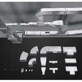 Set Air Conditioning Ducting